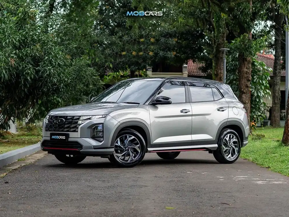 CASH NEGO! LOW KM FULL BENEFIT CRETA PRIME 1.5 AT 2022 ABU-ABU MOBCARS