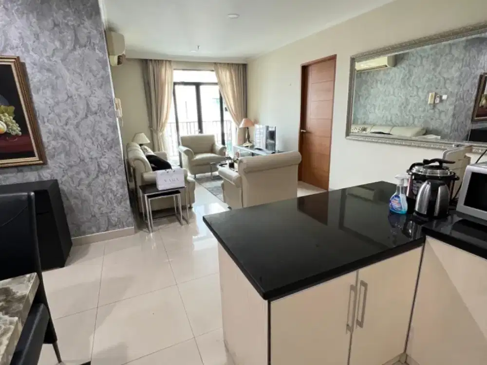 FOR RENT 2 WEEKS only 8 MIO IDR 2 BR + 1 Hamptons Park Apt P. Indah