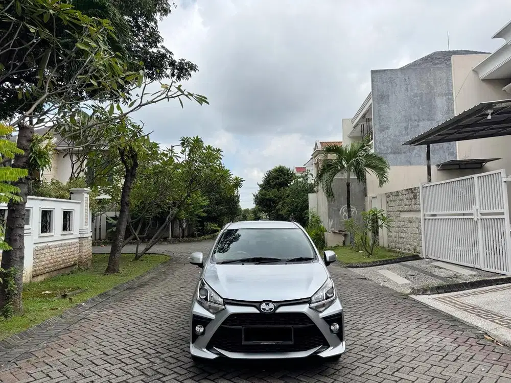 Toyota Agya 1.0 G Manual 2021 Silver Facelift Plat B