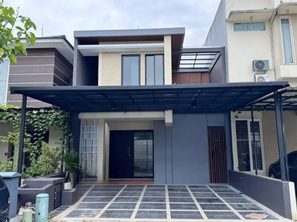 Dijual Rumah Baru 2 Lantai Mocca Vrbana Dian Istana Surabaya Barat