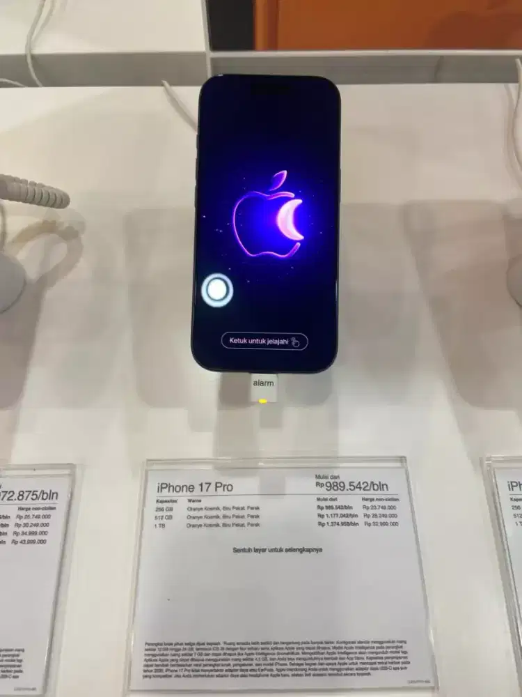 PROMO CICILAN BUNGA 0% IPHONE 17 PRO 256GB