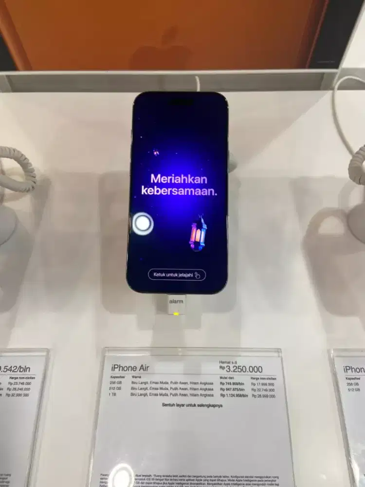 PROMO CICILAN BUNGA 0% IPHONE AIR 256GB