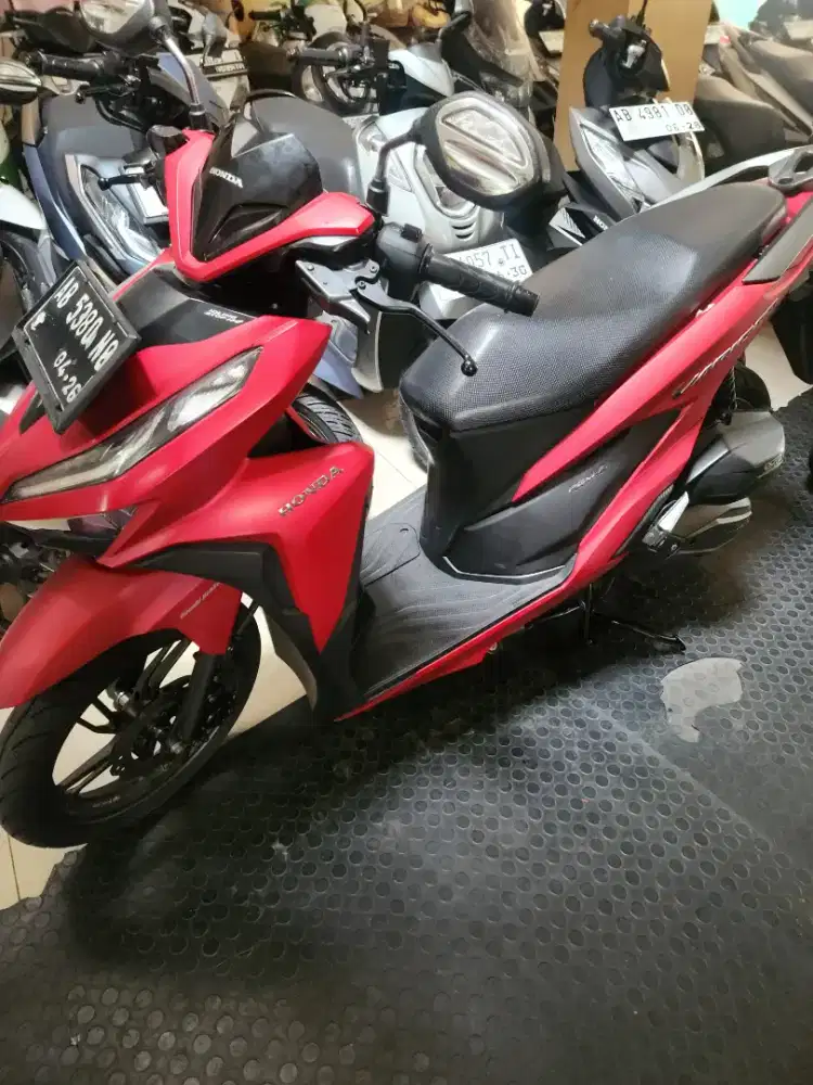 Vario 150 led merah doff 2021 pajak plat baru gbm