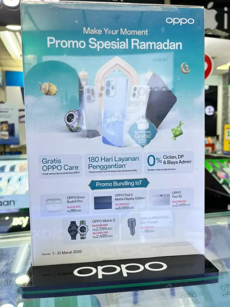 Promo spesial Ramadhan Oppo