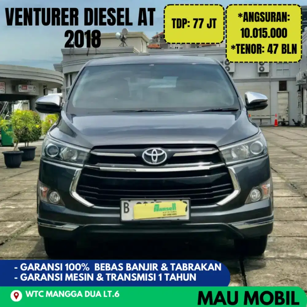 Venturer Diesel At 2017/2018/2019 Abu Metalik, KM 50rb