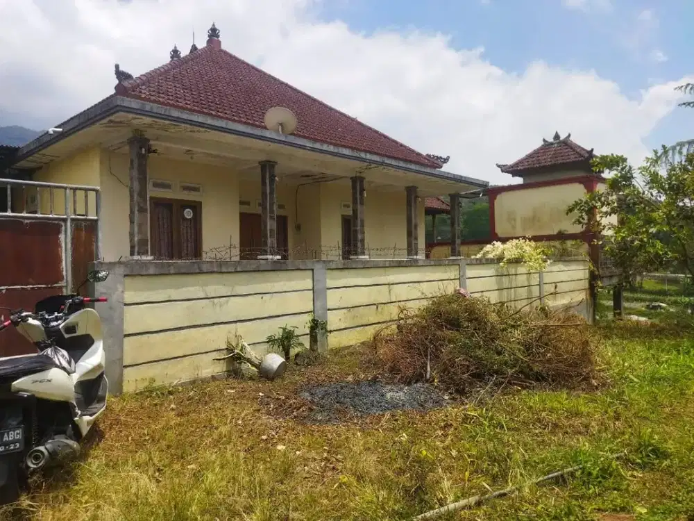 DIJUAL TANAH + RUMAH 5 KT AREA WISATA BEDUGUL