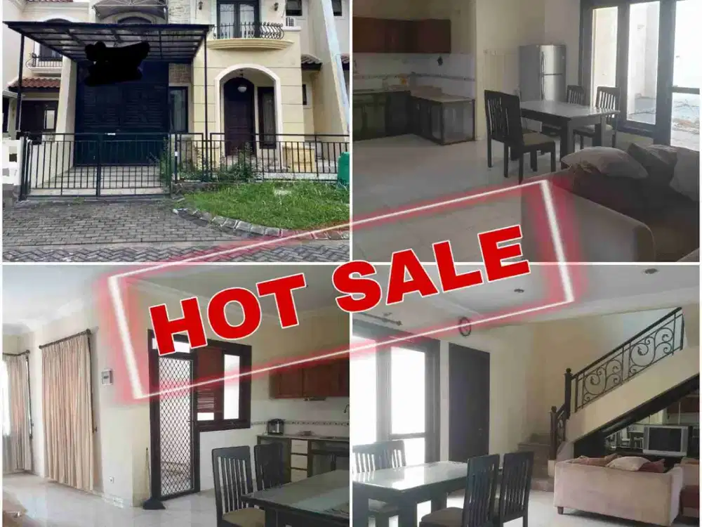 Murah, Rumah Wisata Bukit Mas Wiyung Dkt royal Residence Citraland