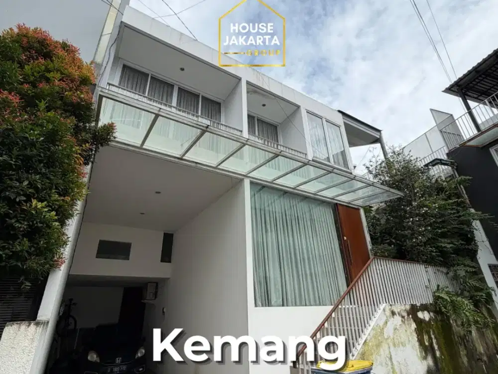 Rumah Cantik Siap Huni FULL FURNISHED bebas banjir area Kemang Jakarta Selatan