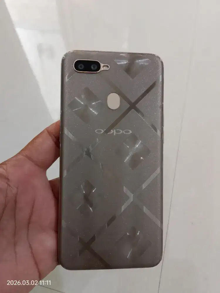 Oppo A7 ram 4/64gb mulus dan normal