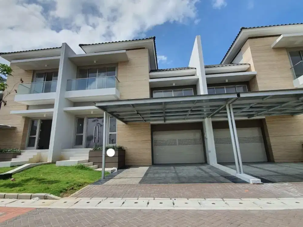 DISEWAKAN RUMAH GOLF ISLAND TIPE ARALIA UK 10X25 (2 LANTAI) CLUSTER PALING FAVORIT TERMURAH