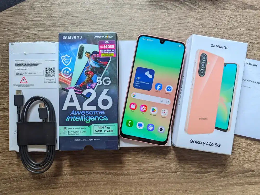 Samsung A26 5G Mulus 8/256gb