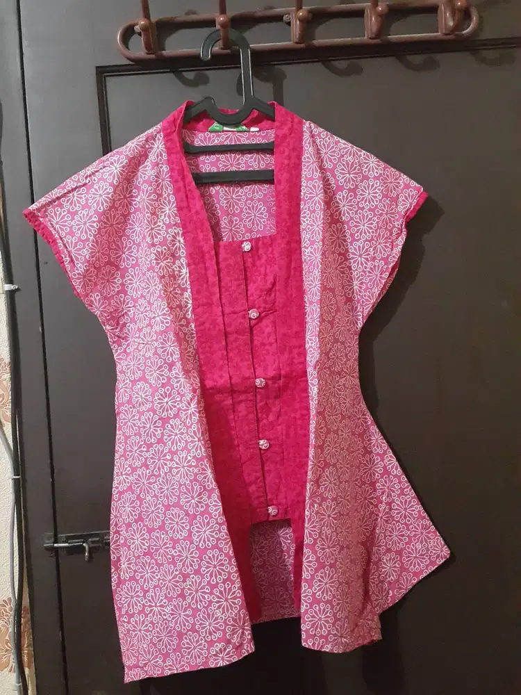 Kebaya Pink Batik Modern | Stylish & Fresh