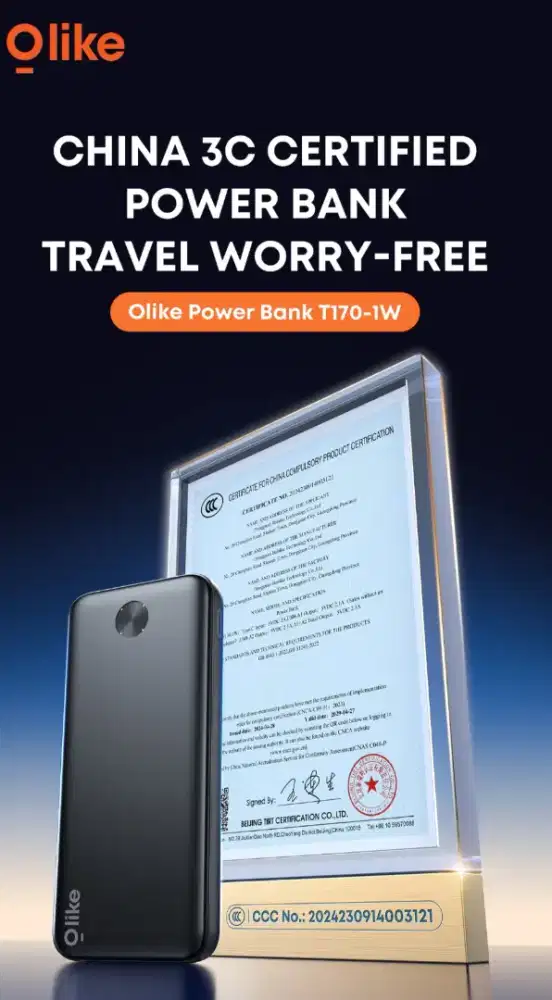 PowerBank OLIKE P102S ccc