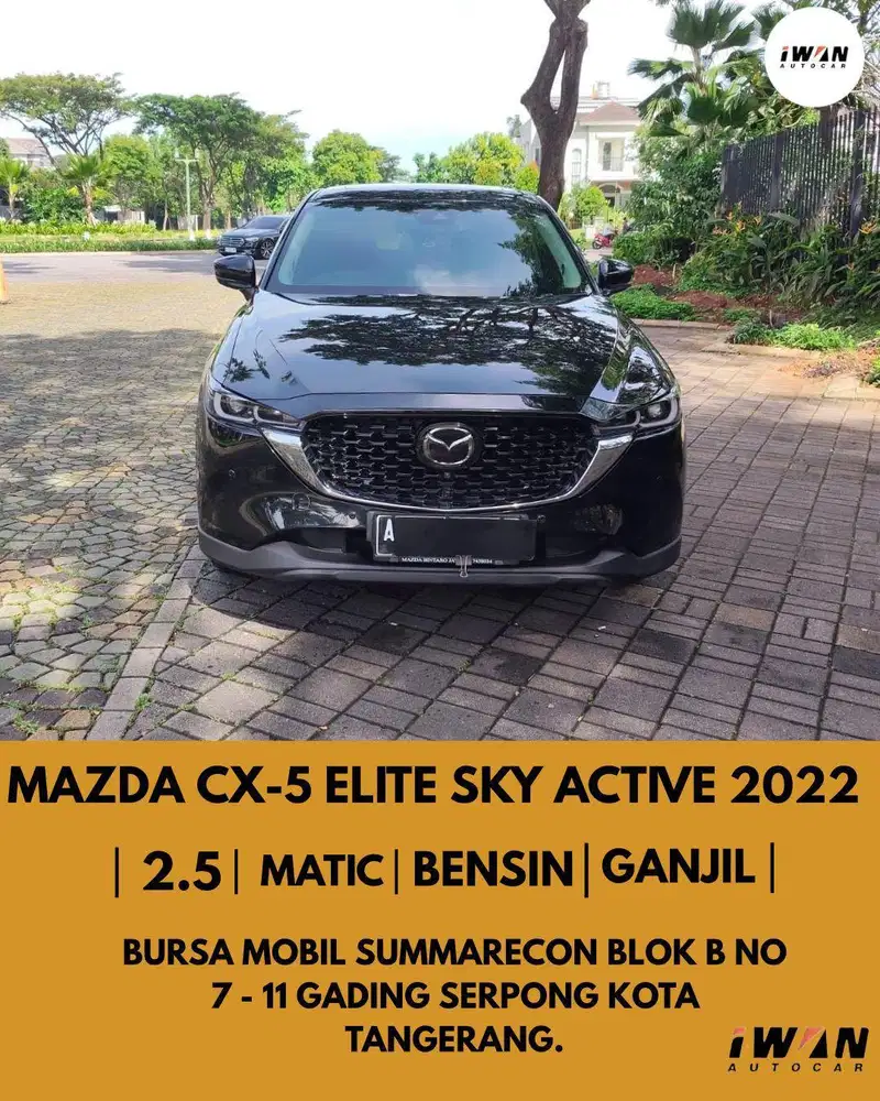MAZDA CX5 ELITE 2.5 SKYACTIVE AT 2022