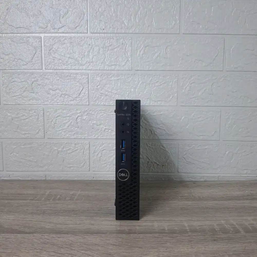 Mini PC Dell Optiplex 3070 i3 Gen9 RAM 8 NVMe 128 Siap Pakai Digaransi