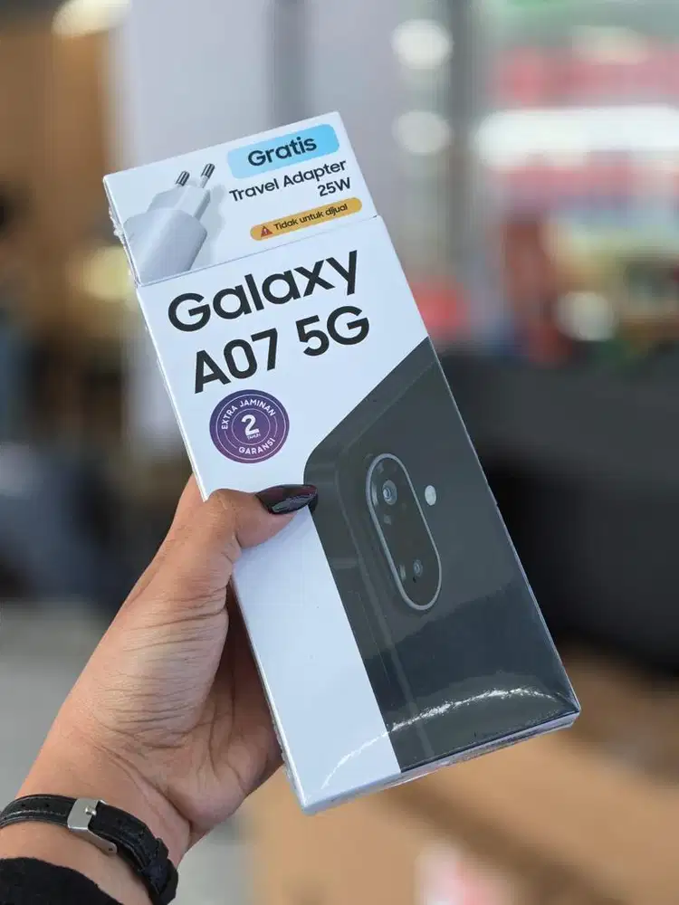 SAMSUNG A07 5G RAM 6/128 SEGEL BARU GARANSI RESMI 1 TAHUN