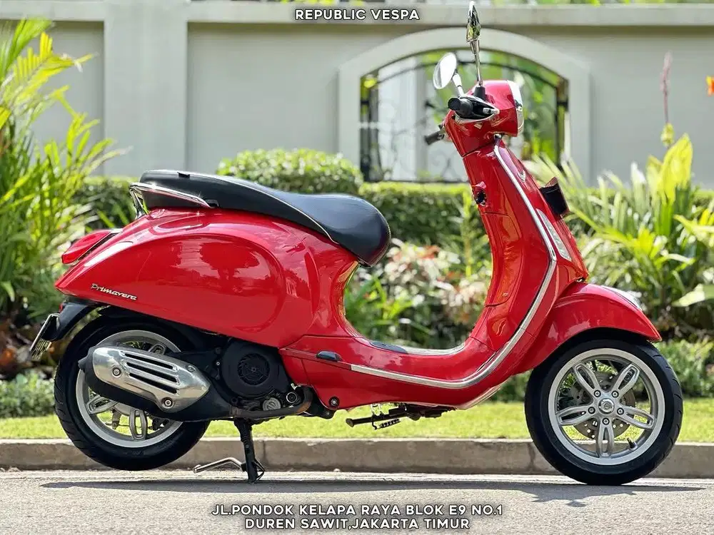 TERMURAH PRIMAVERA IGET ABS 150 TAHUN 2018 WARNA MERAH ROSSO DRAGON