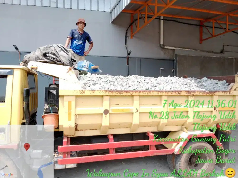 Puing murni tanah campur index 4m³