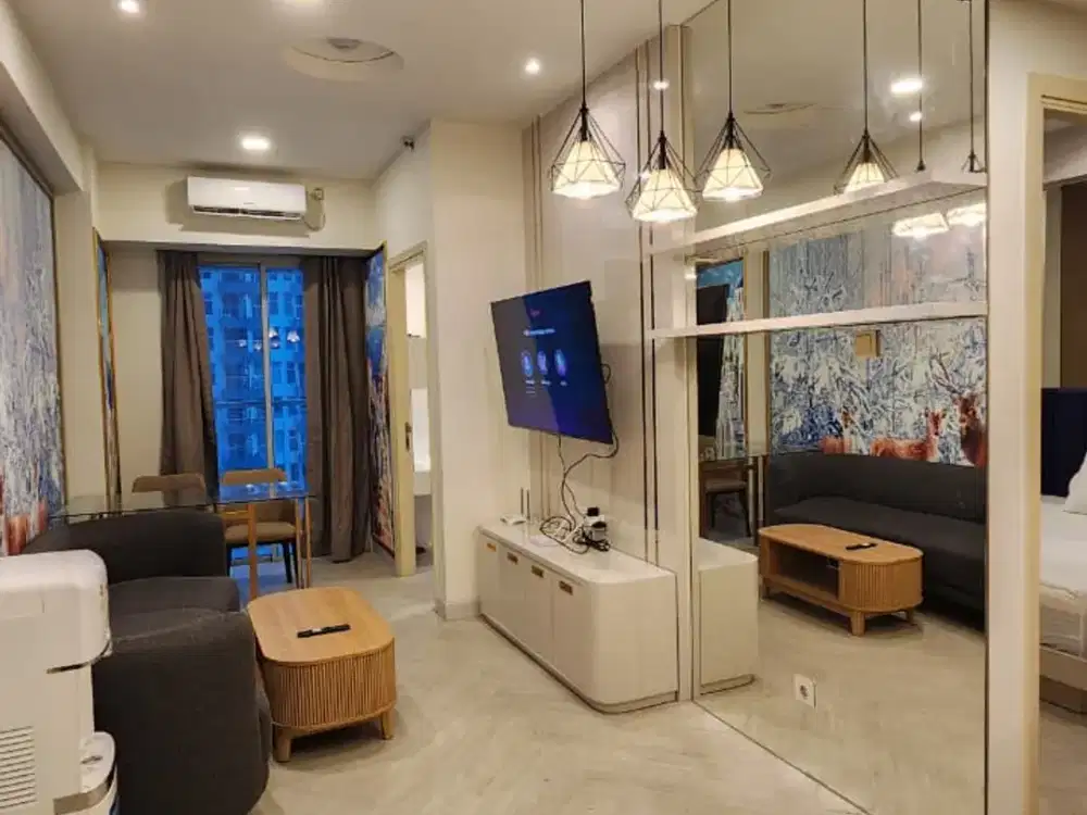 Murah Apartemen Anderson Pakuwon Tipe 2BR Siap Huni Furnish Ada Balkon
