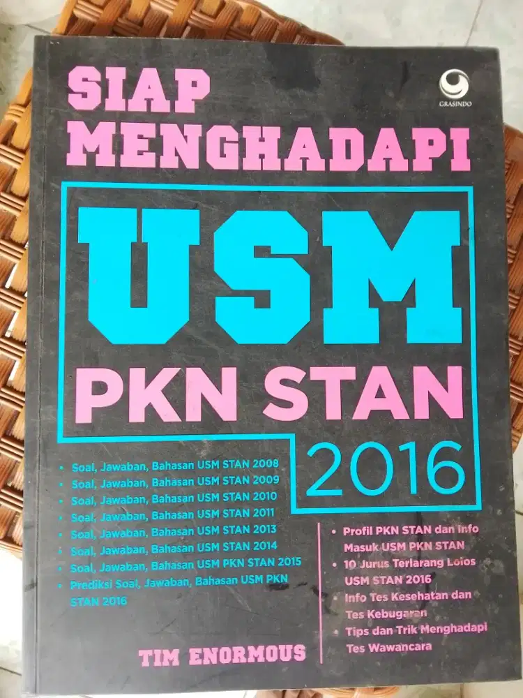 Jual buku ujian masuk stan