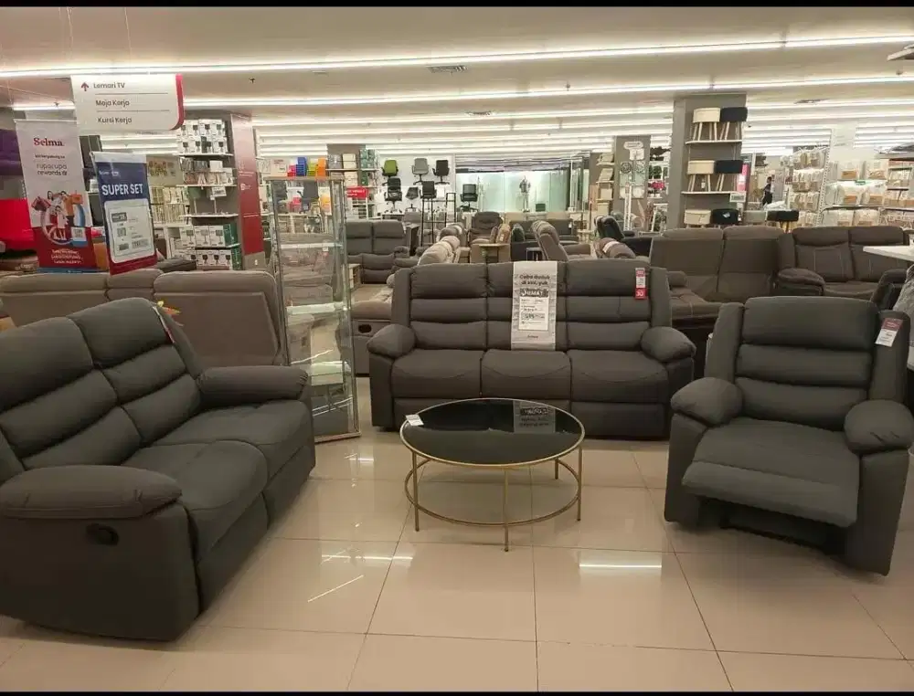 PROMO SOFA SET RECLAINER LEXUZ
