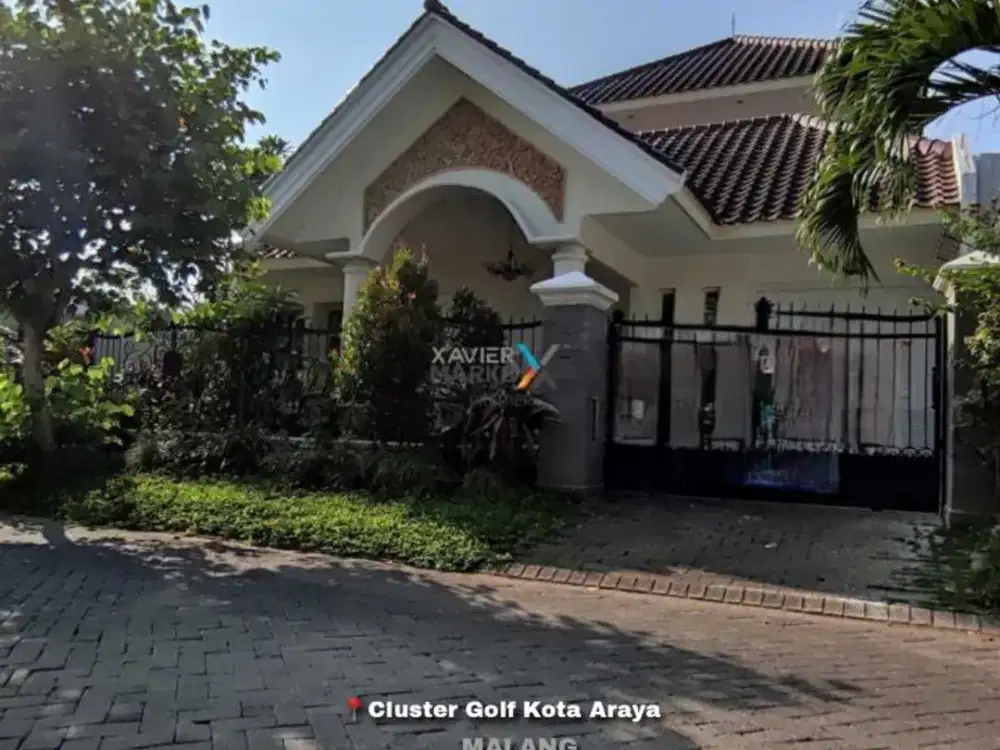 Rumah Sangat Terawat Full Furnish Di Cluster Golf Araya Malang(OLX328)