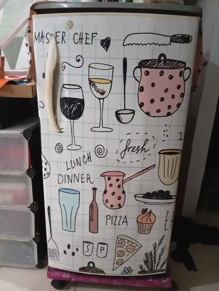 KULKAS 1 PINTU MEREK GENERAL