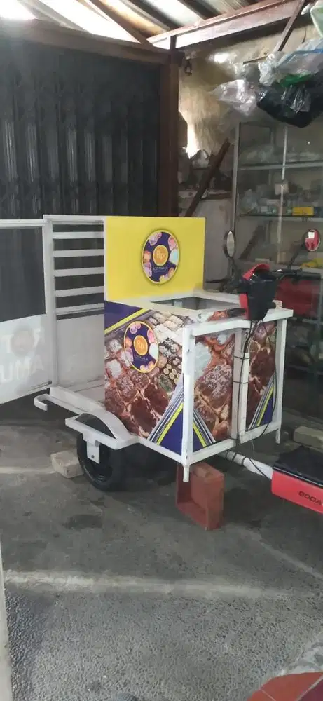 GEROBAK SEPEDA LISTRIK UNTUK JUALAN