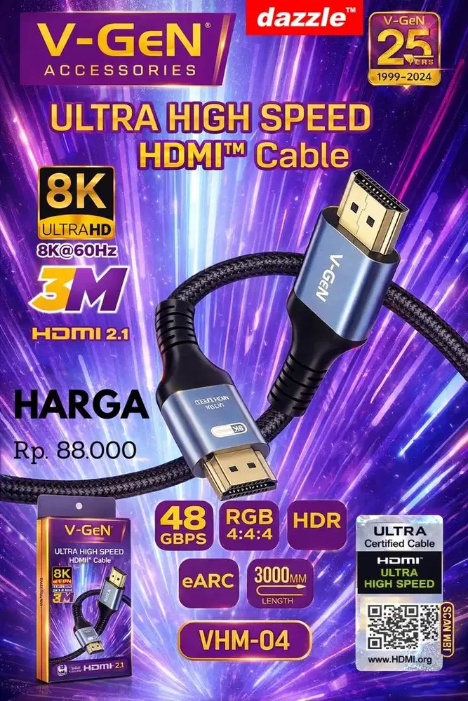Cable HDMI VHM04