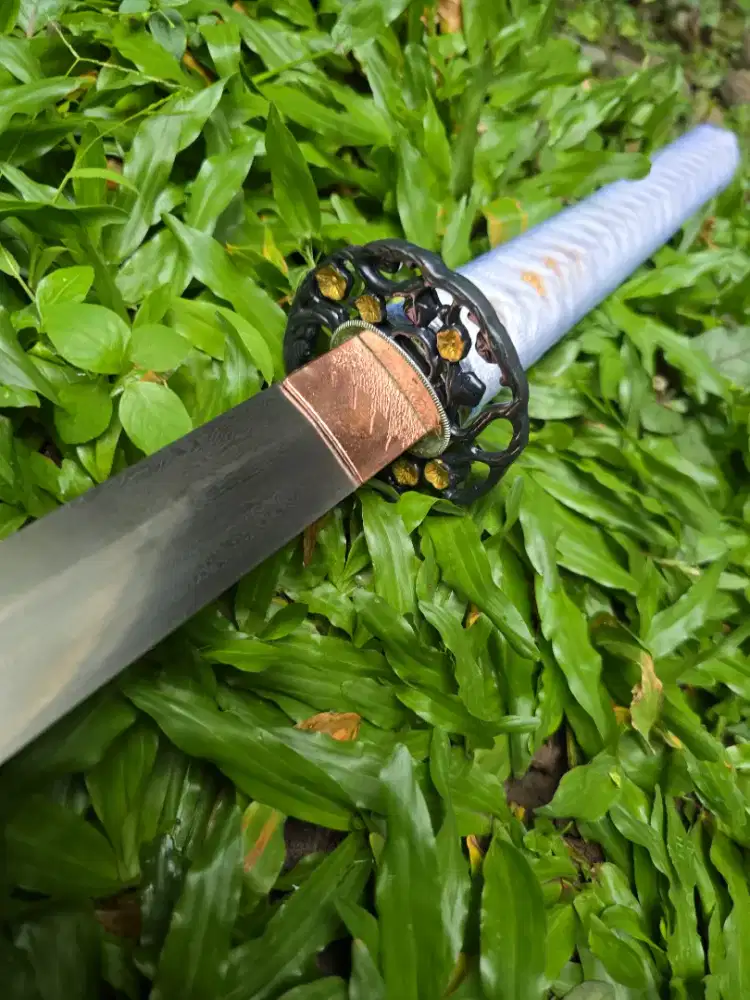 Pedang samurai odachi panjang 1,5m Hyakurei Hanamon sword