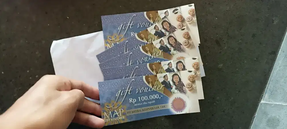 dijual voucher MAP  nilai 500 Ribu, cod ugm/uny