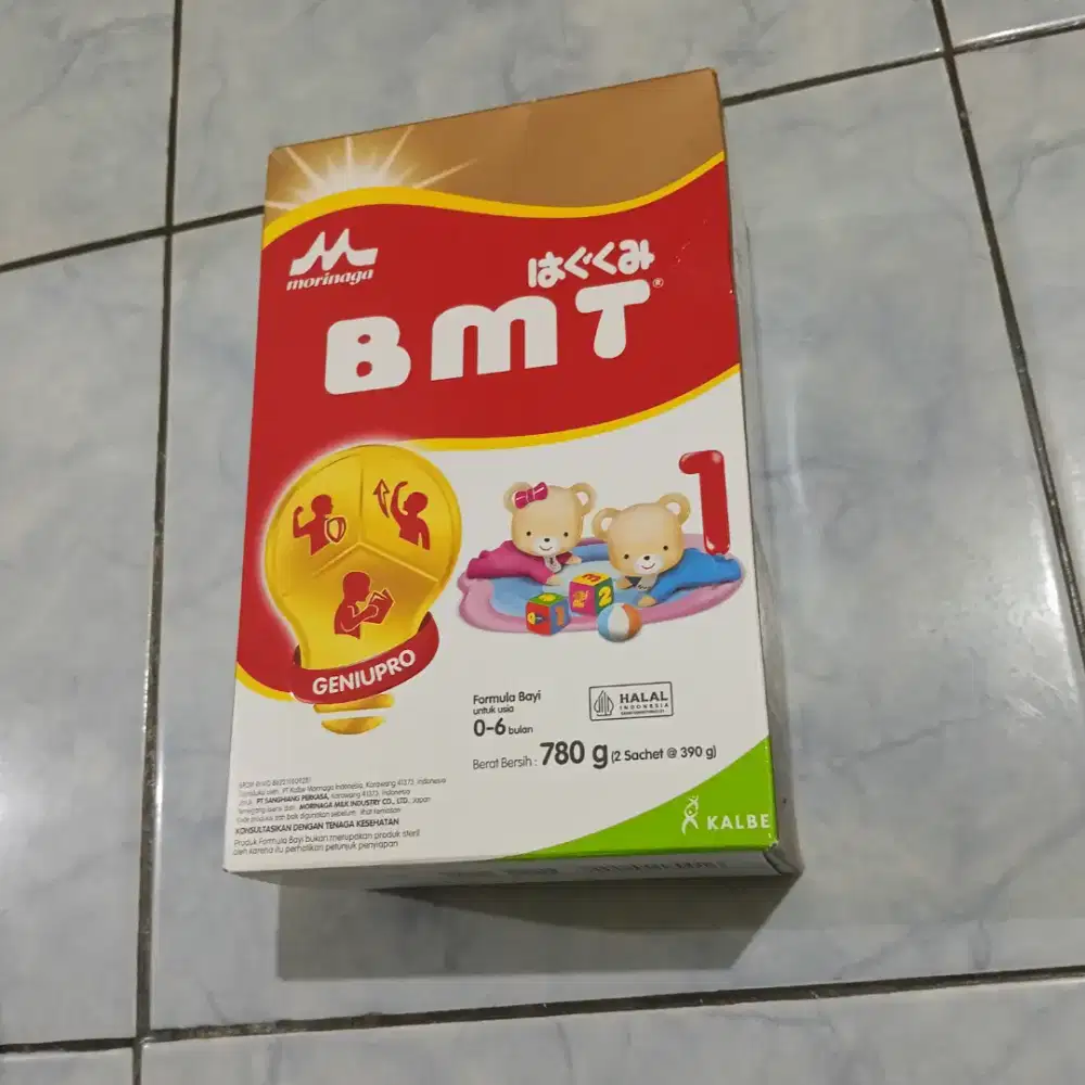 Susu morinaga BMT 0-6 bulan 780g 2 sachet