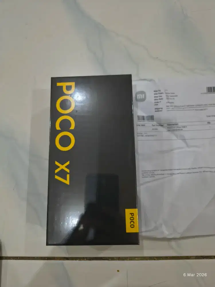 POCO X7 8/256GB BARU