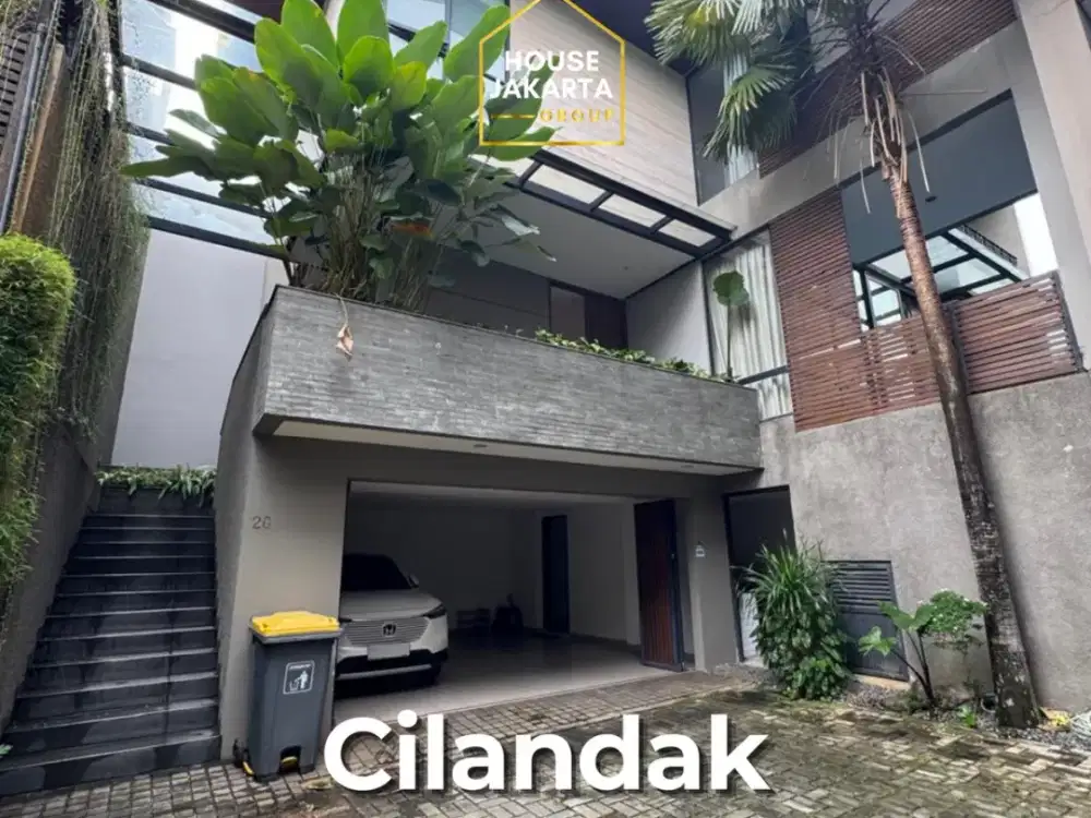 Rumah Minimalis Tropis Belakang Citos Siap Huni area Cilandak Jakarta Selatan