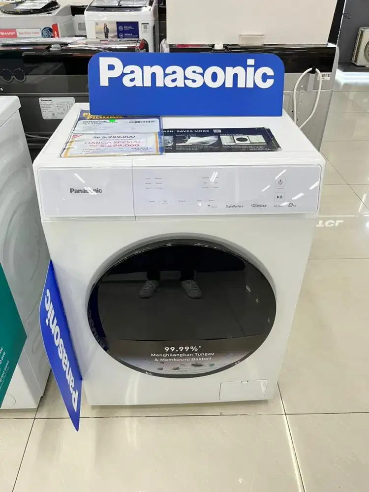 PANASONIC WM FRONT LOADING 8 KG