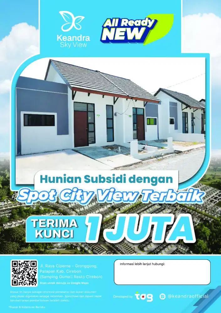 Rumah View Terbaik Kota Cirebon dan Gunung Ciremai
