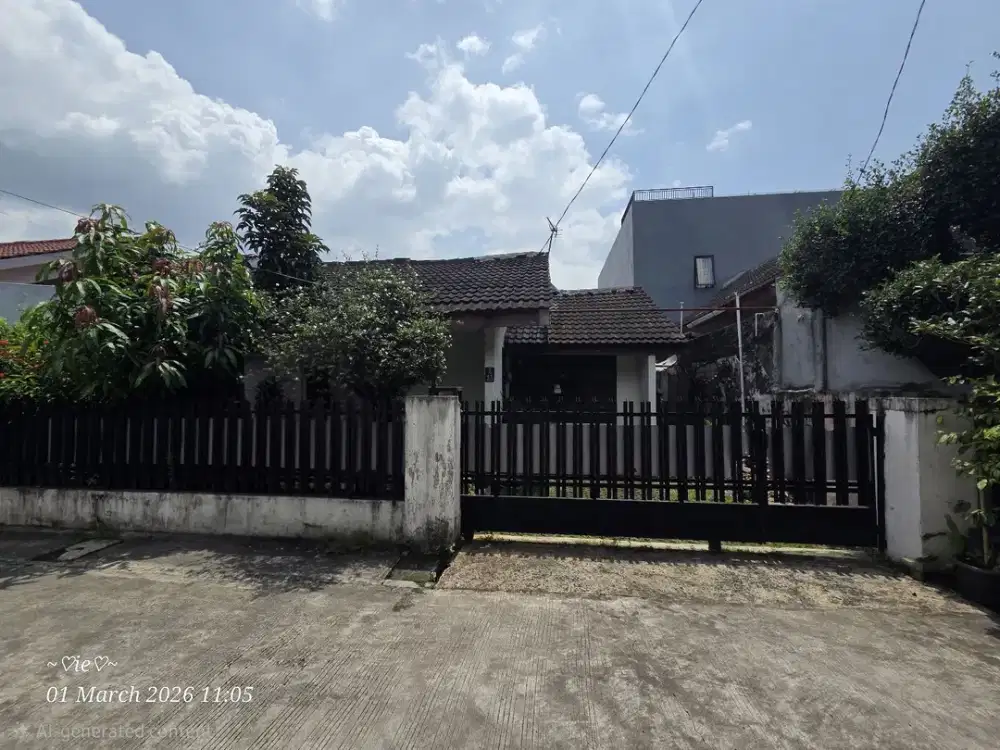 Jual Rumah Bebas Banjir Di Pekayon Bekasi Selatan