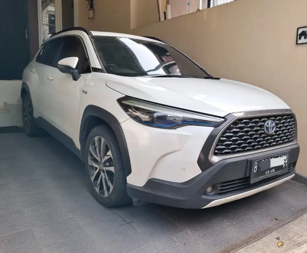Corolla Cross Hybrid 2020/2021 A/T Putih Mutiara Pjk 03-2027