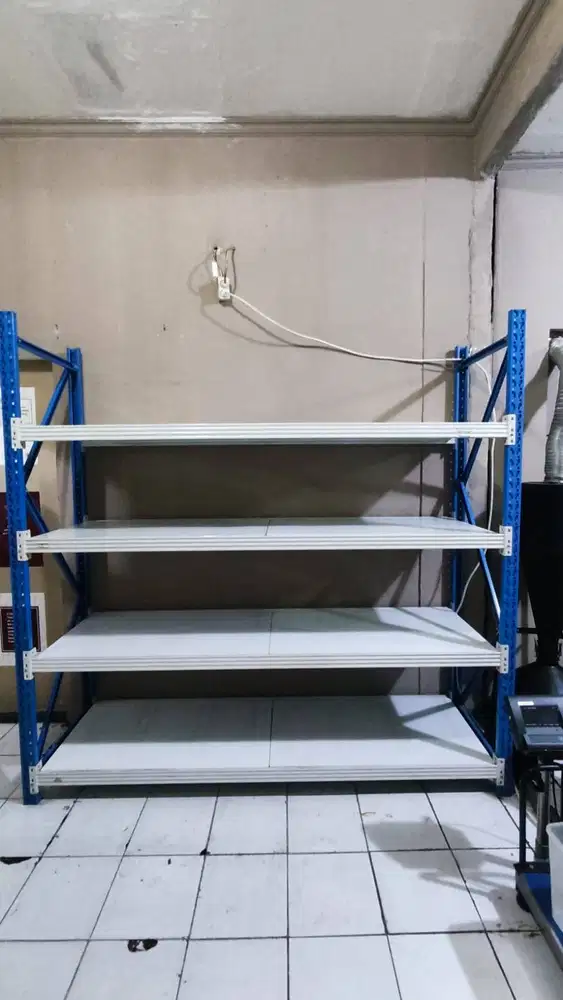 Rak Besi Medium Duty 3 Shelving | Rak Gudang