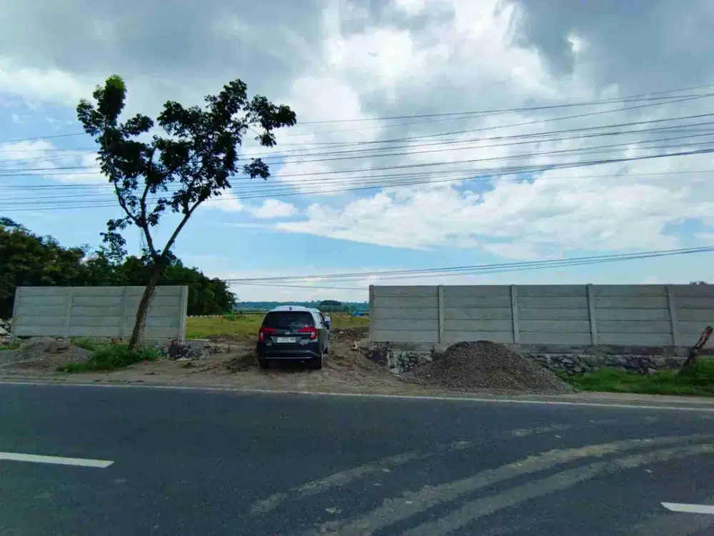 Tanah Industri murah Jalan Raya Kemlagi Mojokerto dekat gudang kopi singa, Jetis, tol Mojokerto