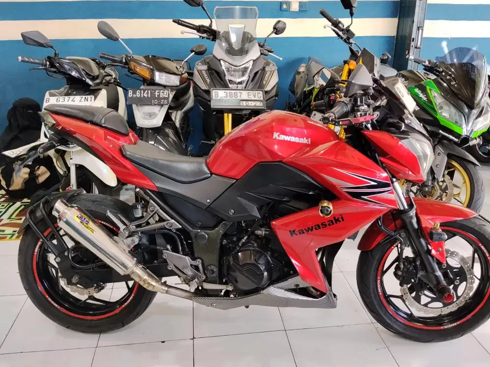 jual kawasaki ninja z250 siap pakai mulus 2013