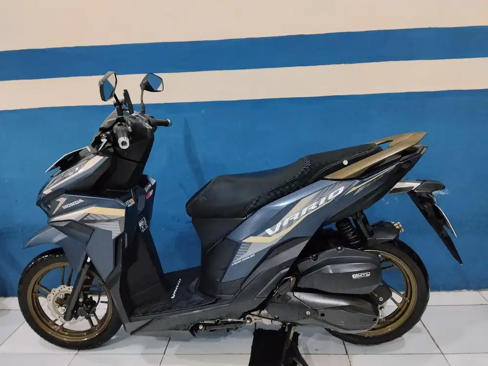 Jual Honda vario led new gen 2 blue matte 2023 pajak on