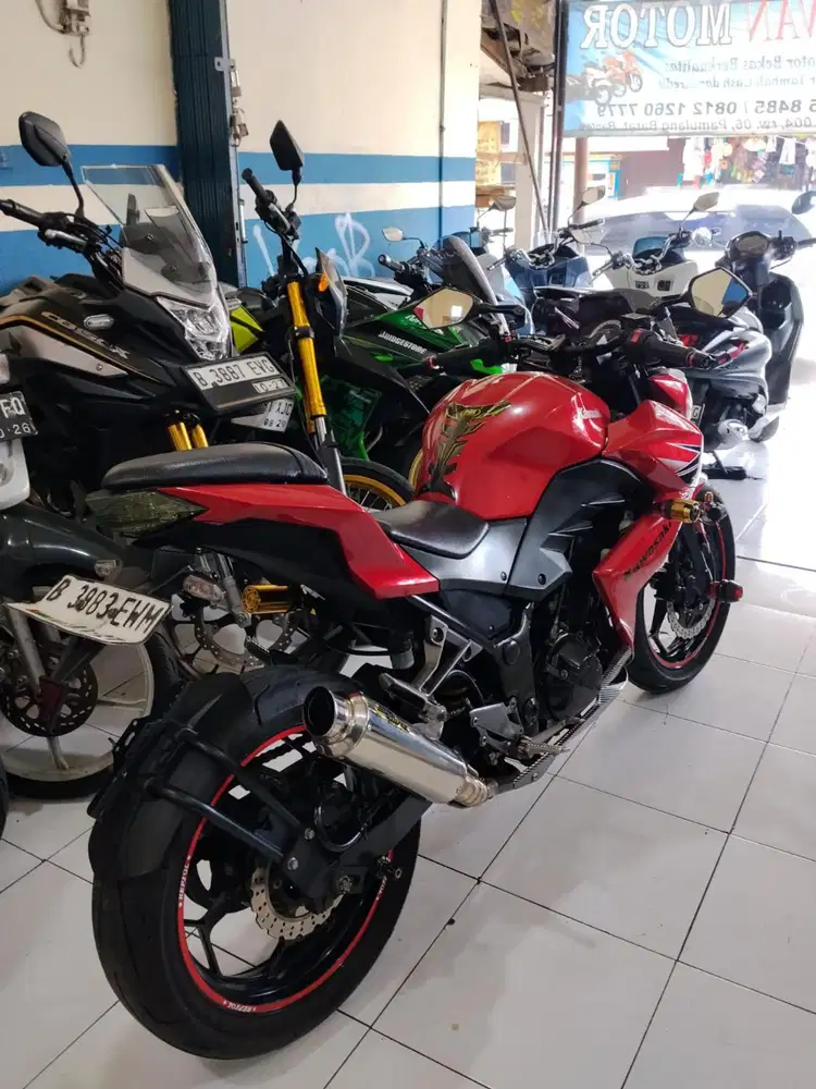jual kawasaki ninja z250 siap pakai auper gress