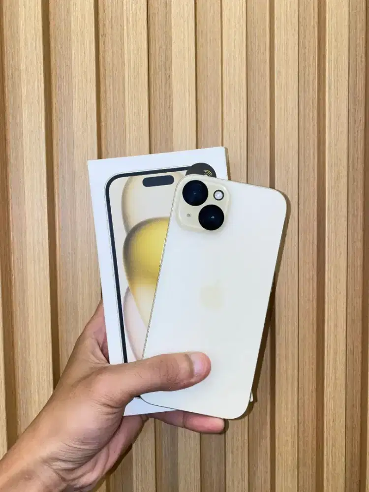 Iphone 15 Yellow 256Gb BH 100% Garansi On