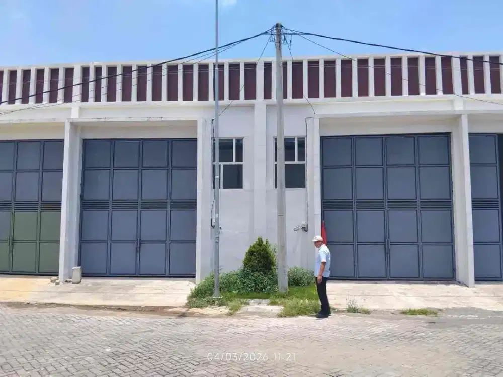 Dijual  gudang baru gress sun city-porong