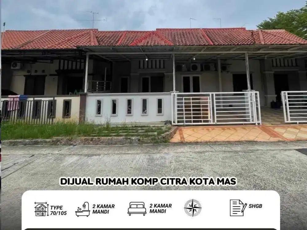Dijual Rumah Citra Kota Mas batam center
