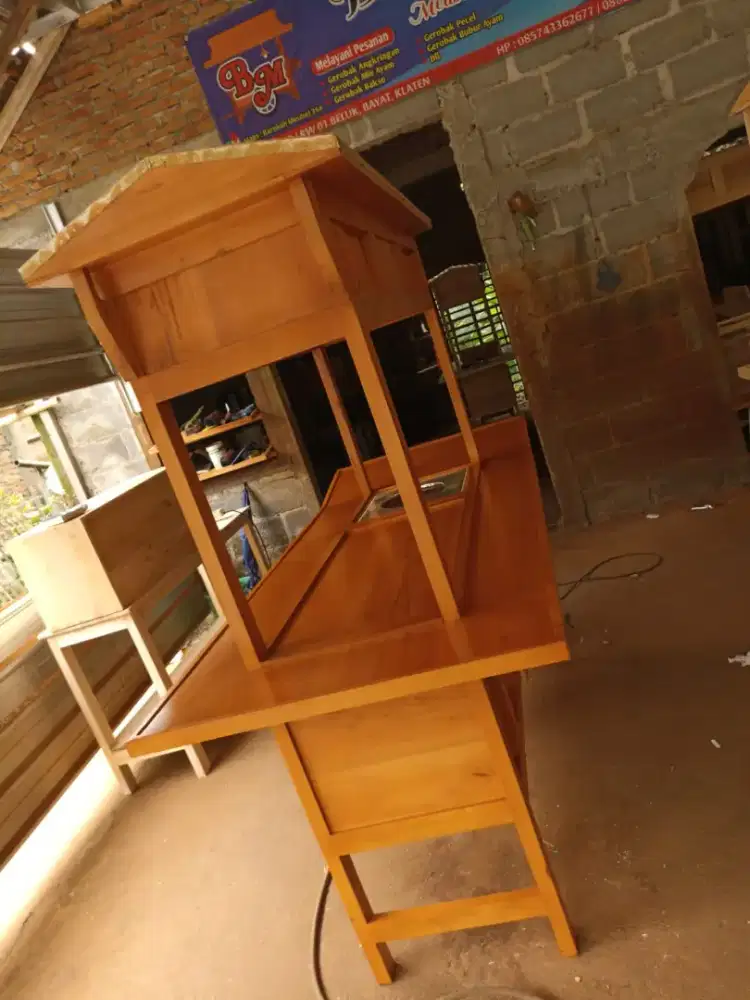 Gerobak Angkringan jg Melayani Pesanan Grobak Bakso Mie Bubur Sate dlL