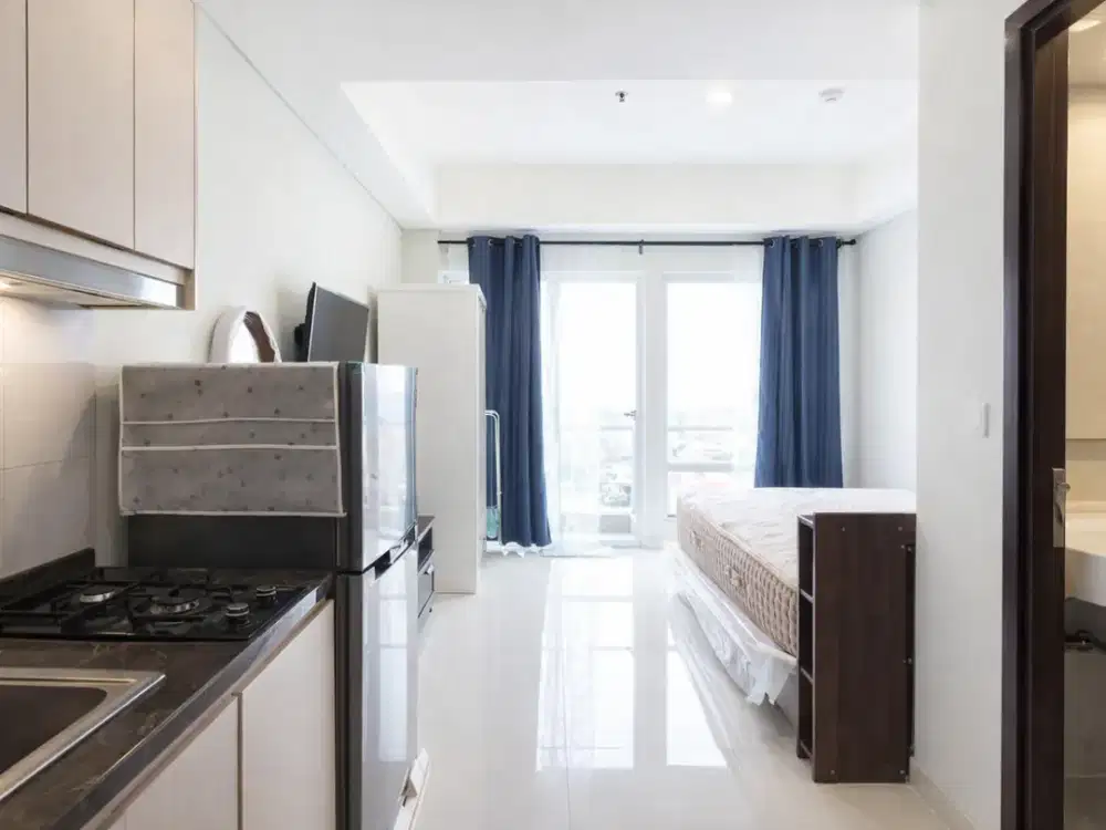 Dijual Murah! Studio Puri Mansion Tower Beryl Lt 9 – Semi Furnished, Siap Huni, 600 Juta