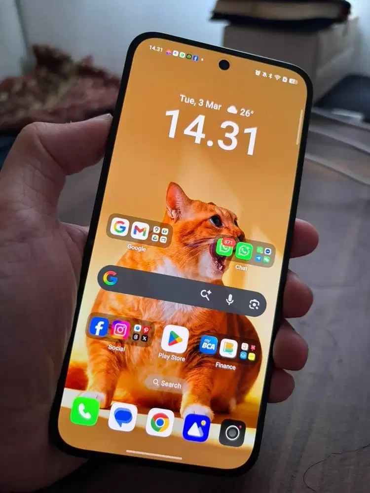 Oppo Reno 14 12/256gb Fullset Mulus Garansi Panjang