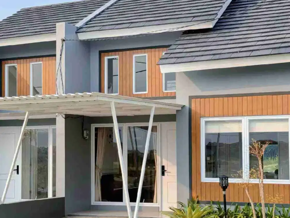 Dijual rumah baru mezzanine dekat kota harapan indah